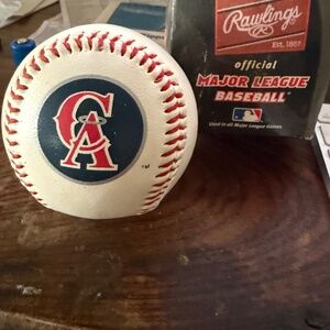 MLB never been used California anniversary ball